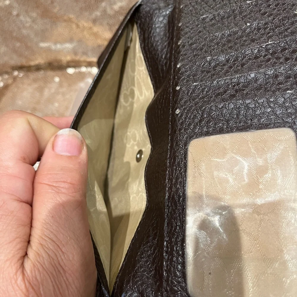 Coach Preloved Trifold Monogram Wallet - Picture 13 of 14